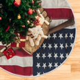 thumbnail image 5 of FMSHPON Vintage Baseball Bat Xmas Christmas Tree Skirt Stand Mat for Holiday Party Decoration Indoor Outdoor 48 inches, 5 of 6