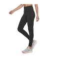 thumbnail image 1 of Reebok Womens Lux High Rise Compression Athletic Pants, Black, X-Large, 1 of 1