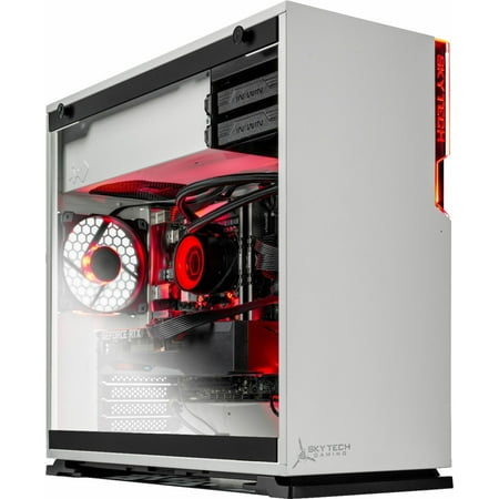 Skytech Gaming - SHIVA Gaming Desktop - Intel Core i7-11700F - 16GB Memory - NVIDIA GeForce RTX 3060 12GB - 1TB SSD - 240mm AIO - White