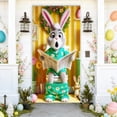 thumbnail image 1 of Aufmer Housse de Porte de Pâques 35x72 Po, Rideau Lapin Œuf, Rideaux de Porte de Vacances de Printemps, Décoration de Fête Murale, Bannière de Porte d'Entrée, 1 of 6