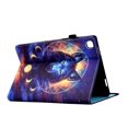 thumbnail image 4 of ELEHOLD for Samsung Galaxy Tab A7 Lite 8.7 (2021),Flip Leather Case Cover with Card Holders Adjustable Kickstand Anti-Slip Elastic Band Shockproof Full Protective Case for Tab A7 Lite T220/T225,Wolf, 4 of 9