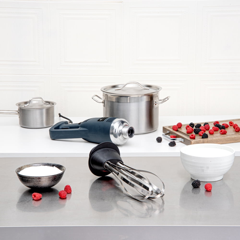 Restaurantware-ATTACHMENT ONLY: Hi Tek 10 Inch Immersion Blender Whisk, 1 Dishwashable Blending Whisk - Blender Sold Separately, Durable, Stainless Steel Whisk Blender Attachment