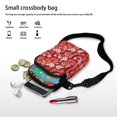 thumbnail image 7 of HELLHERO 4.33"x1.97"x7.09" Women Shoulder Bag, Adult with Vintage Red Heart, 7 of 7