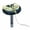 White, variant on Pool Floating Easy Read Thermometer by Dusknt Leisurely Water for Ice with String for Outdoor Indoor Swimming Pools Spas Hot Tubs Aquariums