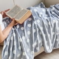 thumbnail image 3 of JML Fleece Throw Blanket Soft Cozy Plush Nap Blanket,50"x60", Grey, 3 of 7