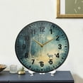 thumbnail image 4 of Yayeee Wall Clock Battery Operated 11.9" Silent Non-Ticking for Living Room, Night Forest Scene, 4 of 8
