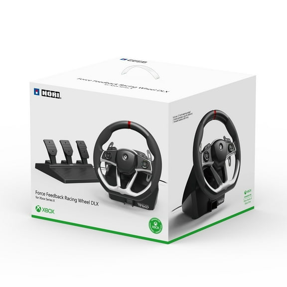 Xbox Accessory: Racing Wheel - HORI Force Feedback Racing Wheel: Officially Licensed by Microsoft