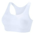 thumbnail image 4 of KkSLirnhs Bra for Girls 10-12 Girl Bras 12-14 Snug Fit Girls' Nylon Sleeveless Bra - No Wire, Flexible & Affordable XL Blue, 4 of 7