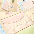 thumbnail image 2 of serony Floral Rabbit Patterns A4 PVC Waterproof File Envelope Storage Bags Organizer School Supplies, 2 of 9