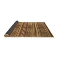 thumbnail image 2 of Ahgly Company Indoor Square Southwestern Brown Country Area Rugs, 5' Square, 2 of 4