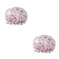 thumbnail image 3 of Qarigey Sombrero de baño para mujer, suministros para baño, gorros para el pelo para ducha, cubierta para cabeza de niña gruesa a prueba de aceite, Type1 NO1 Qarigey CBP383499, 3 of 5