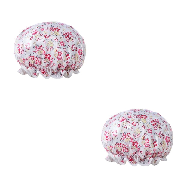 Gorro de dormir para mujer Sonducket gorros elásticos para el pelo a prueba de aceite multicolor