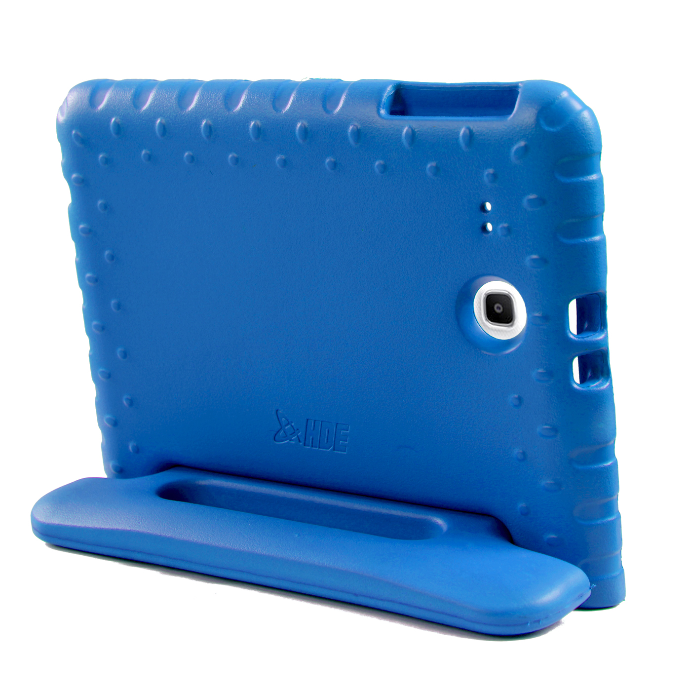 HDE Kids Shockproof Case for Samsung Galaxy Tab E 9.6 Inch Protective Cover Handle Stand (Blue