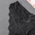 thumbnail image 4 of Sexy Lady Transparent Underwear Women Floral Lace Briefs Seamless Hollow Out Panties, 4 of 7