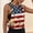 06Navy, variant on asdoklhq Plus Size 4th Of July Tshirts Polka Shirts Women's Independence Day Printed 3/4 Sleeve Round Neck Pullover Fashionable Red 5X