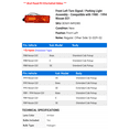 thumbnail image 2 of Front Left Turn Signal / Parking Light Assembly - Compatible with 1988 - 1994 Nissan D21 1989 1990 1991 1992 1993, 2 of 2