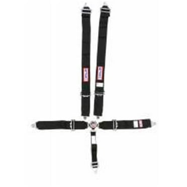 RJS Safety RJS1031701 5-Point Quick Release Camlock Harness System 2 in. Anti-Submarine Belt - Black