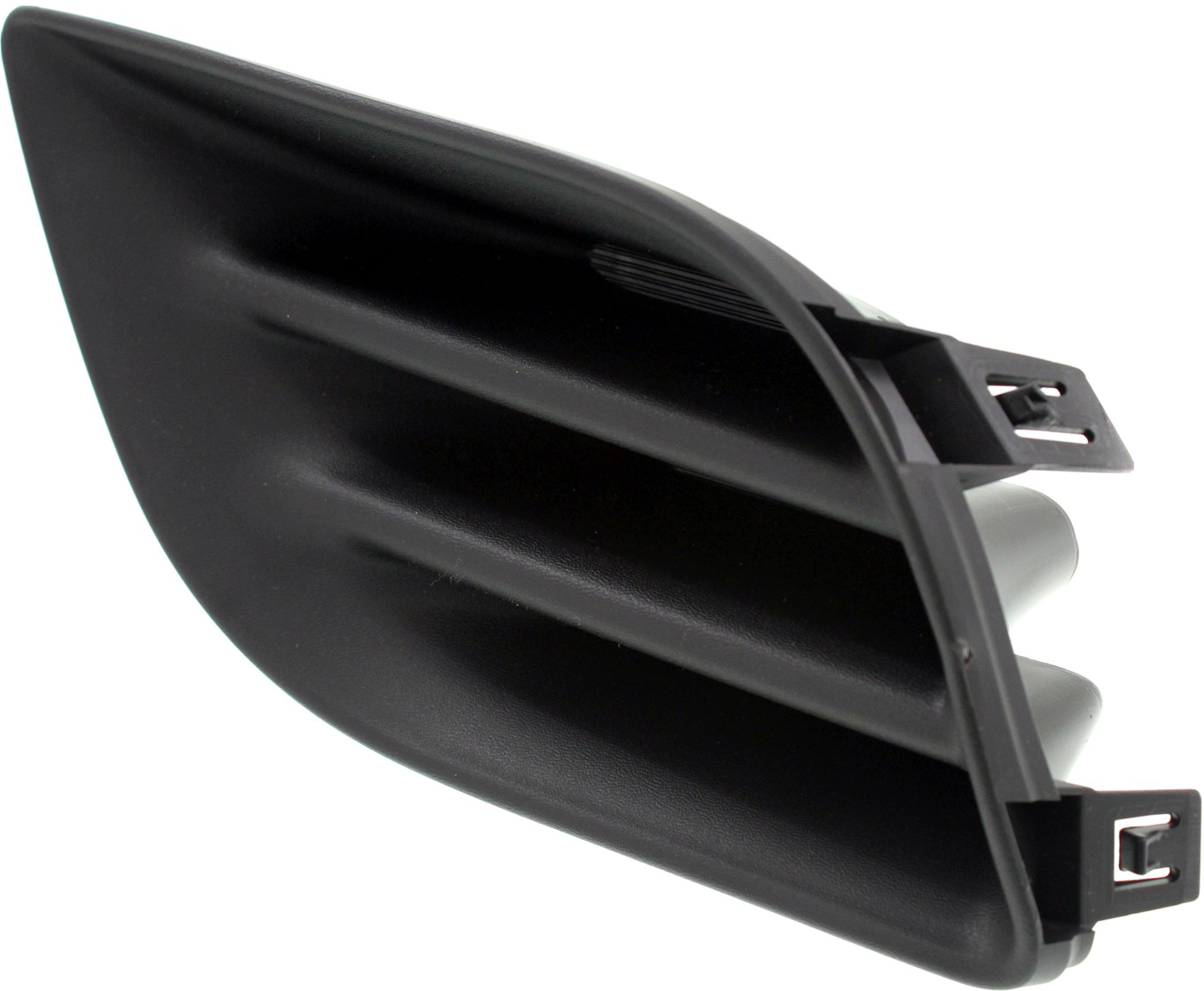 Fog Light Cover Compatible with 2012-2014 Nissan Versa Left Driver Textured Black