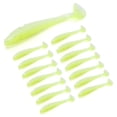 thumbnail image 2 of T Tail Fishing Lure, Fishing Lures   Dual Color Silicone With Spiral Pattern For Sea Fishing, 2 of 8