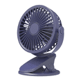 thumbnail image 3 of Ventilador con clip con carga USB para coche, mini ventilador eléctrico portátil pequeño, compacto y portátil, 3 of 4