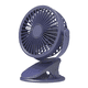 thumbnail image 4 of Ventilador con clip con carga USB para coche, mini ventilador eléctrico portátil pequeño, compacto y portátil, 4 of 4