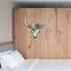 thumbnail image 5 of 4x Rustic Longhorn Cow Skull Wall Sculpture Wildlife Animal Figurines Soledad Escultura de toro, 5 of 10