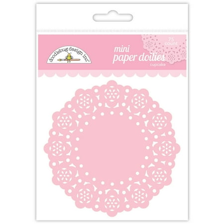 UPC: 0842715045965 | Doodlebug Mini Doilies 3 75/Pkg-Cupcake