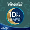 thumbnail image 6 of Always Ultra Thin Overnight Pads, Unscented, Size 4, 76 Ct, 6 of 9