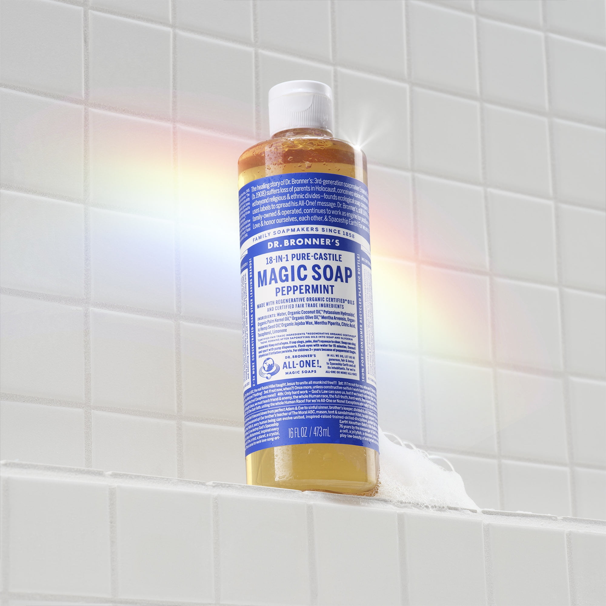 Dr. Bronner's ペパーミント石鹸 3,776ml 74e29237-790e-4b98-9353-