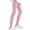 Pink, variant on FAIWAD Girls Solid Color Yoga Pants Teen Stretch Dance Workout Leggings Kids High Waisted Athletic Joggers