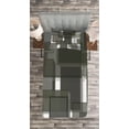 thumbnail image 3 of Ambesonne Taupe Quilted Bedspread Set 2 Pcs, Cubes Modern Abstract, Twin Size, Pale Grey Taupe Green, 3 of 3