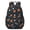 Basketball and Baseball, variant on Football and Basketball Blue Pattern 17" School Backpacks for Teens,Waterproof Oxford Fabric,S-Shape Padded Straps for School,Travel,Hiking,Camping