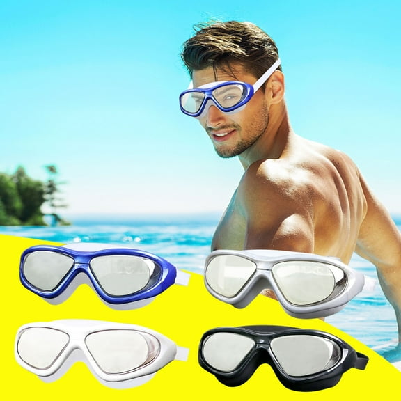 Tejiojio Swim Goggles Swimming Goggles for Adult Men Women Youth Clear Vision Easy-Adjust