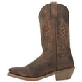 thumbnail image 3 of Laredo Men's Nico Taupe Brown Square Toe Boots 68398, 3 of 5