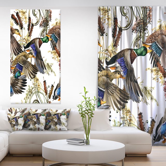 Design Art - Illustration de Canard de Couleur