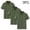 Army Green, variant on 3 Pack Shirts for Boys and Girls Unisex Short Sleeve Collar Button Down Pullover Tops Summer Classic School Uniform Casual Performance Formal Shirts