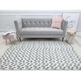 thumbnail image 4 of Isaac Mizrahi Jaxon CM25A Seeing Spots Geometric Contemporary White Area Rug, 8'3"X10'0", 4 of 6
