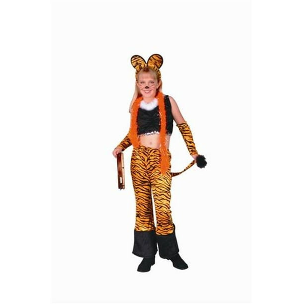 Costume de Tigre Rock Star - Taille Enfant-Grand