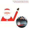 thumbnail image 1 of Christmas Car Sticker Car Styling Windshield Santa Cute Window Decals Car Wiper Sticker Rear Windshield Decoration, 1 of 6