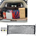 thumbnail image 1 of Bolsa de red para maletero de coche, bolsa de almacenamiento fija, caja de almacenamiento, bolsa de red elástica completa para camioneta todoterreno, 1 of 3