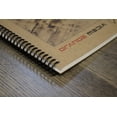 thumbnail image 2 of Grey Grid Sketchbook. Spiral Bound. Left Spine. Multi-Media Paper. 1/8" Box Grid. (8.5" x 11") SB-2550-LS, 2 of 7