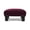 Burgundy, variant on Jules Square Accent Footstool Ottoman Gold