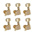 thumbnail image 4 of 6 Pieces Guitar String Tuning Pegs Left Handed Guitar Tuner for Folk Guitars, 4 of 8