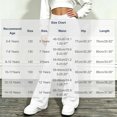 thumbnail image 3 of BLVB Girl's Flare Pants High Waisted Yoga Bootcut Pants Teen Kids Full Length Bell Bottoms Legging(White,14-15 Years), 3 of 8