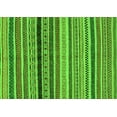 thumbnail image 1 of Ahgly Company Indoor Rectangle Oriental Green Modern Area Rugs, 2' x 3', 1 of 4