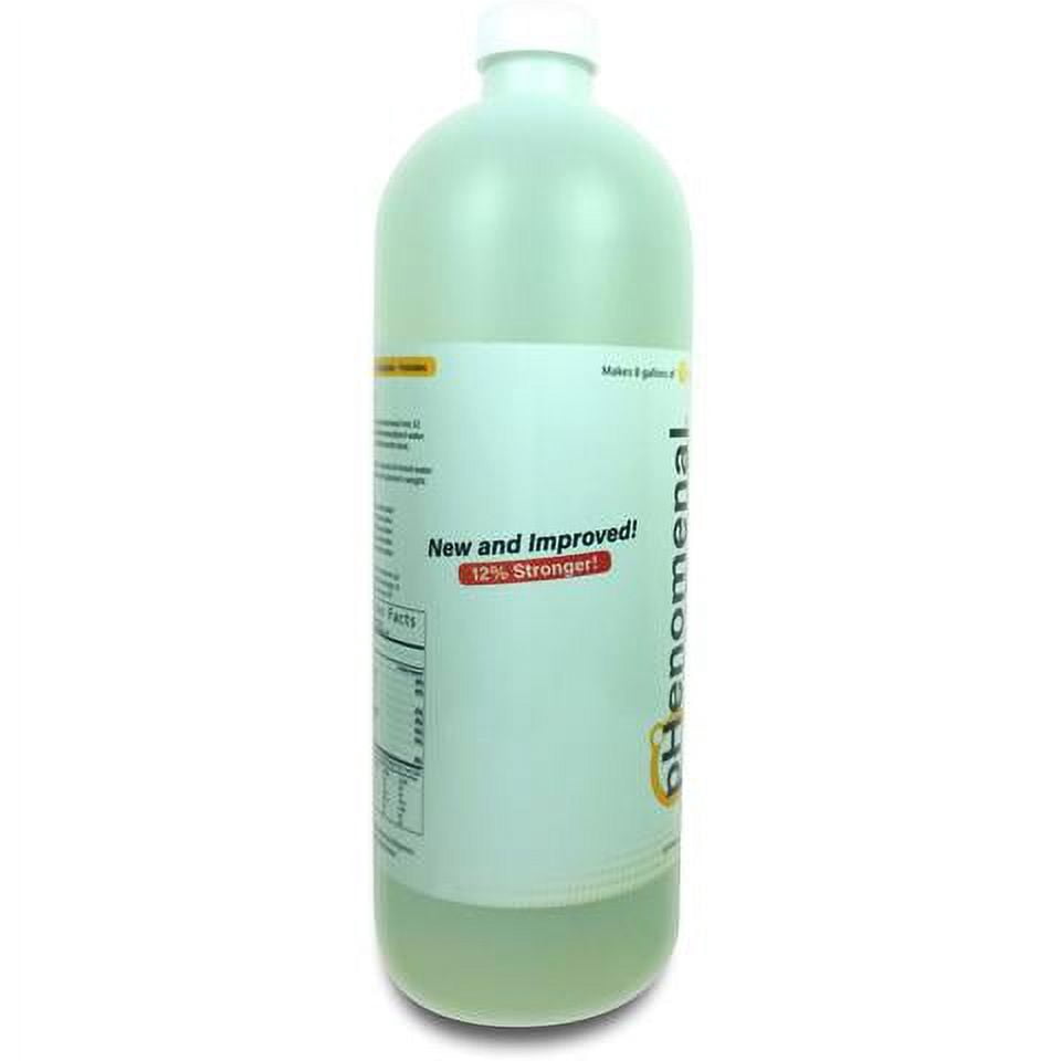 pHenomenal Water - high 11 pH alkaline water - Lemon 32 Oz Bottle - makes 8 Gallons of oxygenated alkaline water - 500 times stronger than 8.5 pH