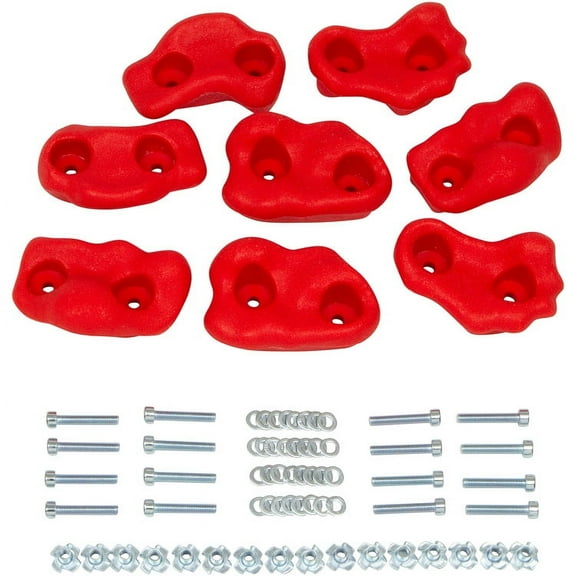 Swing Set Stuff Inc. Small Textured Rock Holds (Red)