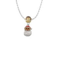thumbnail image 2 of Delight Jewelry Silvertone Santa Face with Curly Beard Mia Monkey Charm Necklace, 2 of 4