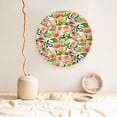 thumbnail image 5 of Daiia Fruits Peach1 Printed Pattern Ceramic Plate Dinner Plates Bone China Decorative Plates with Display Stand Art Ceramic Ornaments for Wall Hanging Decoration-10in, 5 of 6