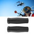 thumbnail image 3 of Universal Motorcycle Handlebars Hand Grips Bar, Classic  Bottle Design, Non Slip Soft Surface, for Cafe Racer Bobber Clubman Custom, 3 of 7